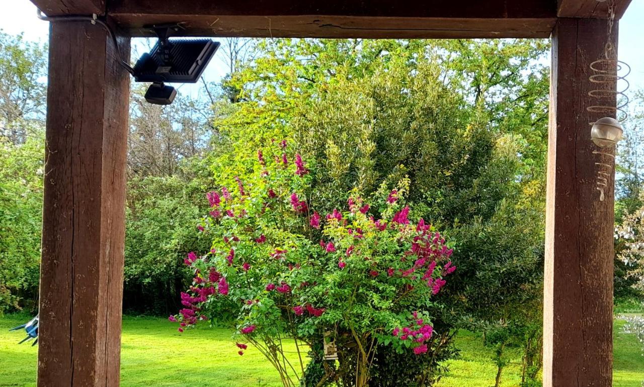 Bed and Breakfast Domaine Pastel Besson Exterior foto